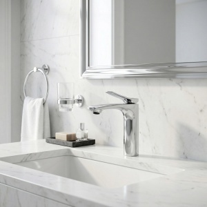 Baterie lavoar Premium REA Vision Chrome Low - Img 7