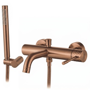 Baterie pentru cada Rea Lungo Diamond Brush Copper