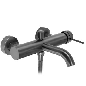 Baterie pentru cada Rea Lungo Grip titan cu set de dus - Img 4