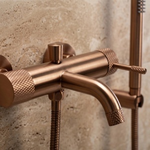 Baterie pentru cadă REA Venti Brush Copper - Img 9