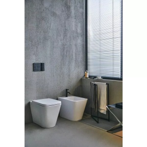 Bideu pe pardoseala Ideal Standard Atelier Blend Cube BTW, Culoare Alb Lucios - Img 9