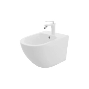 Bideu suspendat Rune Ivaldi, Design Modern, Culoare Alb - Img 2