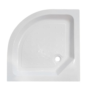 Cabina de dus cu cadita de dus inclusa, culoare Crom Mat WSH305A 80x80 cm - Img 12