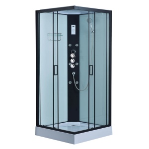 Cabina de dus cu hidromasaj MO-0547-9 , De colt, Dimensiuni 80X80X215 cm - Img 1