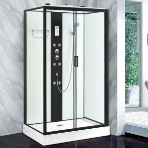 Cabina de dus cu hidromasaj MO-0550-812, Dreapta , Dimensiuni 120X80X215 cm - Img 1