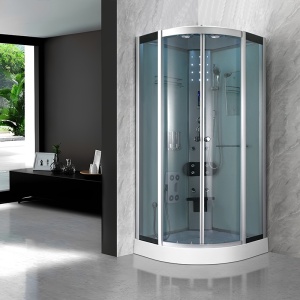Cabina de dus cu hidromasaj si sauna WSH7180WS, 80 x 80 cm - Img 10
