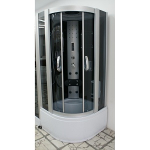 Cabina de dus cu sauna si hidromasaj MO-09911AS dimensiune 90x90cm - Img 10
