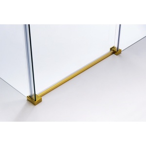Cabina de dus dreptunghiulara KZ202B auriu 110 x 90 cm sticla 8 mm - Img 10