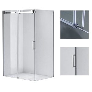Cabina de dus dreptunghiulara KZ203C crom 120 x 80 cm sticla 8 mm - Img 18
