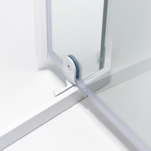 Cabina de dus KZ91B Pentagonala 90x90cm, Design Modern , Culoare Alb - Img 13