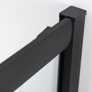 Cabina de dus Maja/De dreapta 115x85cm, Usi Glisante, Design Modern Negru+ Cada de dus inalta - Img 20
