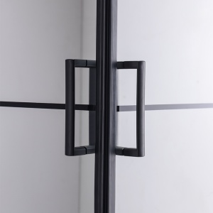 Cabina de dus patrata din sticla securizata cu cadita de dus antialunecare BL32B-SXL02B 90 x 90 cm - Img 9