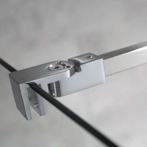 Cabina de dus patrata din sticla securizata cu rame cromate KZ1390A 80 x 80 cm - Img 11