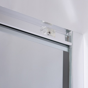 Cabina de dus patrata din sticla securizata cu rame cromate si usi glisante ZKM-1019 100 x 100 cm - Img 16
