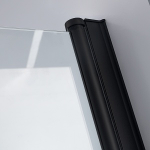 Cabina de dus patrata KZ29 negru mat 90 x 90 x 195 cm sticla 6 mm - Img 11