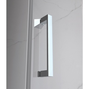 Cabina de dus rectangulara kz02c crom 110x80 cm - Img 10