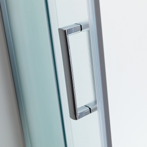 Cabina de dus semicirculara din sticla securizata cu cadita de dus inalta Maja 90 x 90 cm - Img 19