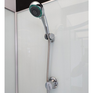 Cabina dus Semicerculara cu cadita WSH304B , sticla mata, dimensiune 90x90 - Img 11