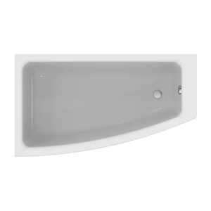 Cada asimetrica Ideal Standard i.life cu montaj stanga 160X90 cm alb lucios - Img 2