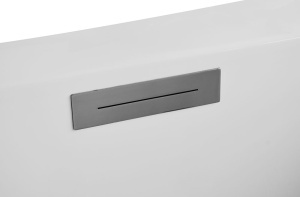 Cada cu hidromasaj asimetrica MUE-007B Stanga 170x 100 x 70 cm, alba - Img 14