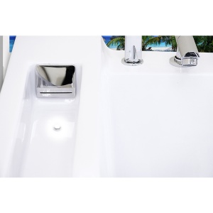 Cada cu hidromasaj dubla cu incalzitor Fenix 606BH montaj stanga, 180 x 120 cm, alb lucios - Img 11