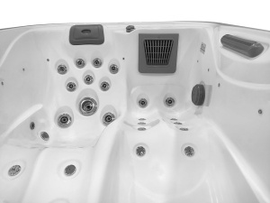 Cada cu hidromasaj jacuzzi pentru gradina Pro Garden SPA 1356 pentru 2 persoane 190 x 135 x 78 cm - Img 7