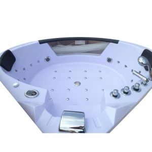 Cada de baie 157x157cm Orino 632BH, Sistem de Hidromasaj Performant si Incalzitor Integrat , Culoare Alb - Img 17