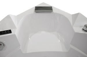 Cada de baie cu hidromasaj de colt MO-0322, 135 x 135 x 63 cm, pentru 2 persoane - Img 13