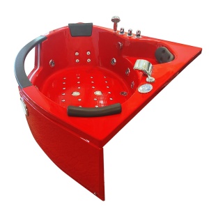Cadă de baie cu hidromasaj RED SPA MO-1004 HC - cu încălzitor, 152x152x56 cm - Img 6