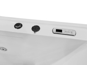 Cada de baie cu hidromasaj si design canelat MO-18008AL-170, 170 x 75 x 59 cm, cascada si Bluetooth - Img 13