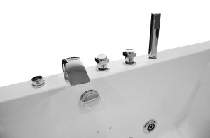 Cada de baie cu hidromasaj si SPA White pentru o persoana 176 x 85 x 61 cm - Img 17