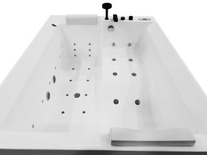 Cada de baie cu hidromasaj spa MO-18046, 185 x 135 x 65 cm, 2 persoane, baterie termostatica, Bluetooth - Img 6