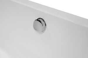 Cada de baie Freestanding , Dimensiune 170x80x60cm, Design Elegant, Culoare Alb - Img 7