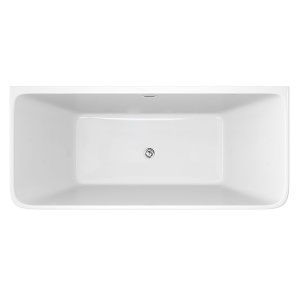Cada de baie freestanding Sofia 515A alba, ventil crom – 140 x 75 cm - Img 13