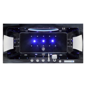 Cada de baie IRIS 933C, Cu Hidromasaj Dimensiune 170x84cm, Black Wave - Img 23