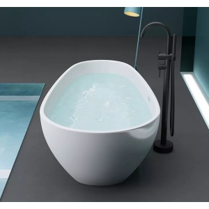 Cada de baie PRO EMMA Free-Standing, design modern, Alba - Img 3