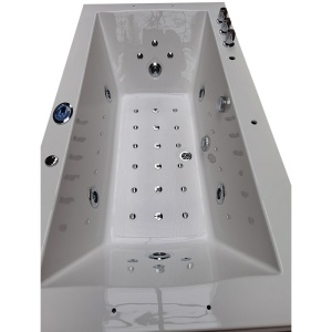 Cada de baie RAMONA 640, Cu hidromasaj 180x90cm, Culoare Alb - Img 10