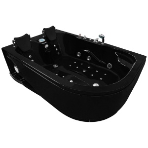 Cadă de baie SPA cu hidromasaj MO-1631B TURBO+ cu incalzitor, sistem de autocuratare si Sistem de uscare a aerului orientare pe partea stanga 180X120X54CM - Img 1