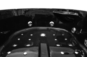 Cadă de baie SPA cu hidromasaj MO-1631B TURBO+ cu incalzitor, sistem de autocuratare si Sistem de uscare a aerului orientare pe partea dreapta 180X120X54CM - Img 7