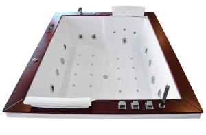 Cada de baie SPA cu hidromasaj MO-1666, fara carcasa laterala 180 x 150 x 67 cm - Img 9