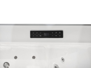 Cadă de baie SPA cu hidromasaj, MO-8033, alba, 180 x 150 x 62 cm - Img 10