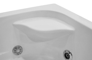 Cada de dus cu hidromasaj pentru 2 persoane si montaj stanga PRO1631 180 x 120 x 54 cm - Img 12