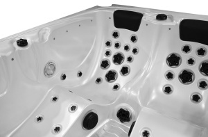 Cada hidromasaj jacuzzi pentru exterior PRO 1663 pentru 3 persoane 210 x 156 x 80 cm - Img 11