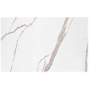 Cadita de dus 80x100 Bazalt CARRARA White
