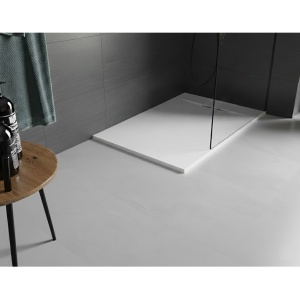 Cădiță de duș cu sifon Veldman Toledo Slim albă, dimensiuni multiple - Img 7