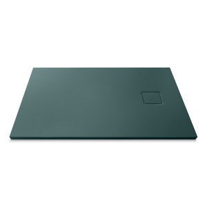 Cadita de dus din compozit Pro MUE-1084MG verde malachit 100 x 80 x 4 cm - Img 3