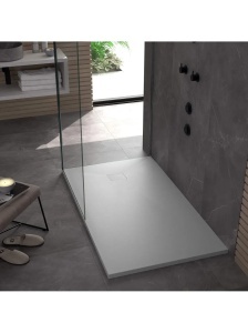 Cadita de dus dreptunghiulara montaj in podea Magnum White 120 x 90 cm alba - Img 3