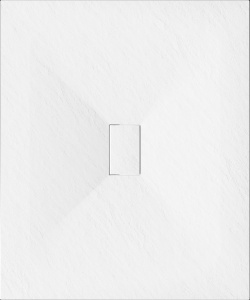 Cadita de dus dreptunghiulara Pro Hugo SMC 140 x 100 cm, albă