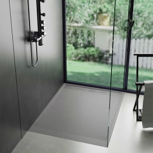 Cadita de dus dreptunghiulara slim finisaj mat DEKO 120x80 cm gri - Img 6