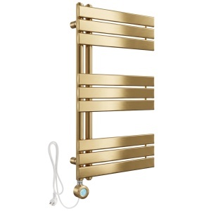 Calorifer electric, portprosop, Rea Marvo 90 x 50 cm, Auriu Mat
